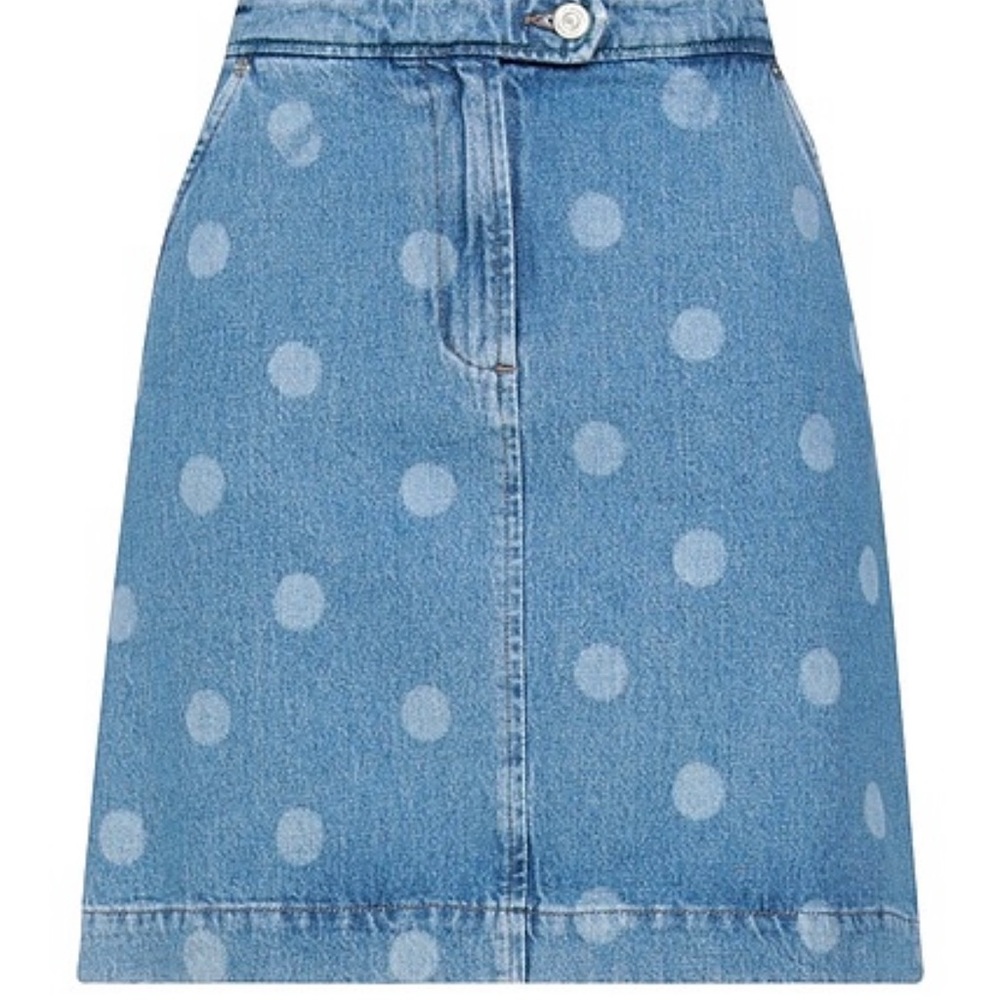Paul Smith Women’s Blue Denim Skirt